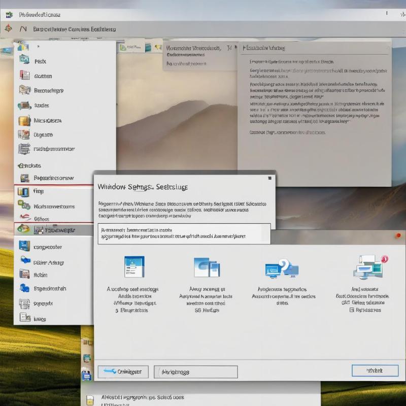 Hình ảnh giao diện cài đặt Windows, một phần của quá trình tối ưu hóa sau nâng cấp, như dọn dẹp ổ đĩa hoặc quản lý ứng dụng khởi động.